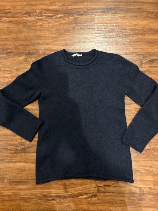 The Row Sweaters - The Row Women’s 100% Cashmere Crewneck Sweater - dark navy